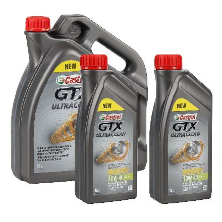 CASTROL Motoröl Öl GTX ULTRACLEAN 10W-40 10W40 A3/B4 - 7 Liter