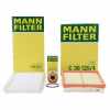 MANN-FILTER Filter, Innenraumluft CU 3337 + &Ouml;lfilter HU 612/2 x + Luftfilter C 30 125/4