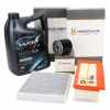 HIRSCHER Filterset 3-tlg + 5L WOLF OFFICIALTECH 5W30 C4 RENAULT Captur 1 Clio 4 1.5 dCi Bild HIRSCHER Filterset 3-tlg + 5L WOLF OFFICIALTECH 5W30 C4 RENAULT Captur 1 Clio 4 1.5 dCi