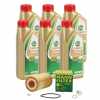 6 Liter CASTROL Edge Motor&ouml;l &Ouml;L 5W30 M BMW Longlife-04 + MANN &Ouml;lfilter HU718/1z
