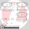 ZIMMERMANN Bremsbelagsatz, Scheibenbremse 24549.190.2 + Bremsscheibe 230.2370.20 Bild ZIMMERMANN Bremsbelagsatz, Scheibenbremse 24549.190.2 + Bremsscheibe 230.2370.20