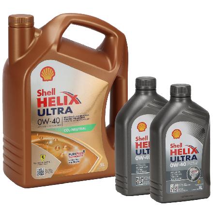 7L 7 Liter SHELL HELIX ULTRA 0W-40 Motoröl Öl MB 229.5/226.5 VW 502.00/505.00