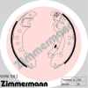 ZIMMERMANN Bremstrommel 470.1856.00 + Bremsbackensatz 10990.158.2 Bild ZIMMERMANN Bremstrommel 470.1856.00 + Bremsbackensatz 10990.158.2