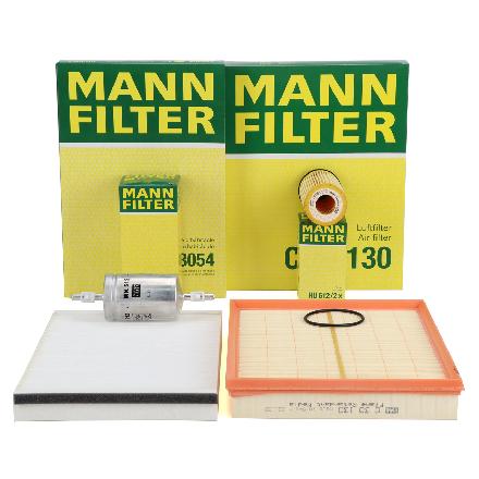 MANN Filterset 4-tlg OPEL Astra G 1.2 16V 1.4 ab Motor-Nr. 19MA9235 mit DELPHI-System