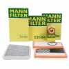 MANN Filterset 3-tlg MERCEDES C-Klasse W203 S203 CLK C209 A209 320CDI OM642.910 224 PS Bild MANN Filterset 3-tlg MERCEDES C-Klasse W203 S203 CLK C209 A209 320CDI OM642.910 224 PS