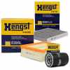 HENGST FILTER Luftfilter E395L + &Ouml;lfilter H14W27 + Filter, Innenraumluft E961LC