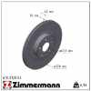 ZIMMERMANN Bremsbelagsatz, Scheibenbremse 22141.160.1 + Bremsscheibe 610.3728.52 Bild ZIMMERMANN Bremsbelagsatz, Scheibenbremse 22141.160.1 + Bremsscheibe 610.3728.52