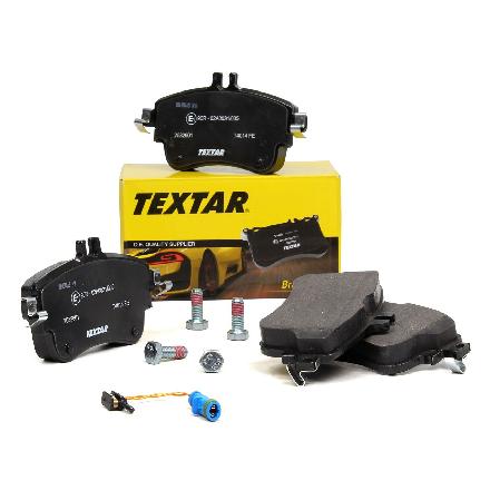 TEXTAR 2532601 Bremsbeläge + Wako MERCEDES W176 W246 W242 C117 160/180 160/180CDI vorne