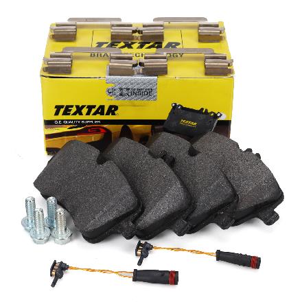 TEXTAR 2311402 Bremsbeläge + Wako MERCEDES W203 S203 CL203 C209 A209 R171 vorne