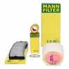 MANN-FILTER Luftfilter C 15 105/1 + Filter, Innenraumluft CUK 6724 + &Ouml;lfilter HU 722 x