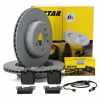 TEXTAR Bremsscheiben + Bel&auml;ge + Wako BMW 3er F30 F31 F34 4er F32 F33 F36 hinten