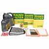 MANN Filterset 3-tlg + 8L ORIGINAL 5W30 Motor&ouml;l MERCEDES W204 S204 C320/350CDI OM642