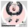 ZIMMERMANN Bremsbackensatz 20990.130.4 + Bremstrommel 405.4103.20 Bild ZIMMERMANN Bremsbackensatz 20990.130.4 + Bremstrommel 405.4103.20