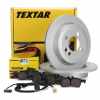 TEXTAR Bremsscheiben + Bel&auml;ge + Wako MINI R50 R53 John Cooper Works ab 07.2006 hinten