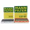 MANN-FILTER Filter, Innenraumluft CUK 2442 + Luftfilter C 27 107