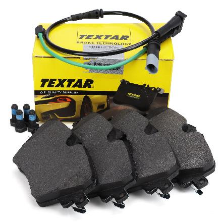 TEXTAR 2561701 Bremsbeläge + Wako BMW 1er F40 F44 F45 F46 X1 F48 X2 F39 MINI F54 F60 vorne