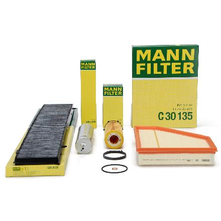 MANN Filterset 4-tlg BMW 3er E90 E91 E92 E93 325d 330d 204/245 PS N57 bis 02.2010