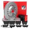 BREMBO Bremsbelagsatz, Scheibenbremse P 85 152 + Bremsscheibe 09.D174.33 Bild BREMBO Bremsbelagsatz, Scheibenbremse P 85 152 + Bremsscheibe 09.D174.33