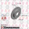 ZIMMERMANN Bremsscheibe 285.3530.20 + Bremsbelagsatz, Scheibenbremse 25337.160.2 Bild ZIMMERMANN Bremsscheibe 285.3530.20 + Bremsbelagsatz, Scheibenbremse 25337.160.2
