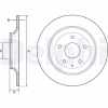 DELPHI Bremsbelagsatz, Scheibenbremse LP2482 + Bremsscheibe BG4567C Bild DELPHI Bremsbelagsatz, Scheibenbremse LP2482 + Bremsscheibe BG4567C