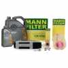 MANN Filterset + 6L ORIGINAL 5W30 Motoröl MERCEDES W204 S204 C180 C200 W212 E200NGT M271 Bild MANN Filterset + 6L ORIGINAL 5W30 Motoröl MERCEDES W204 S204 C180 C200 W212 E200NGT M271