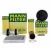 MANN-FILTER Filter, Innenraumluft CUK 2450 + &Ouml;lfilter HU 8001 x + Luftfilter C 16 114/3 x + Kraftstofffilter WK 6003