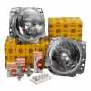2x HELLA H4 / T4W Hauptscheinwerfer + OSRAM Leuchtmittel VW Golf 2 links + rechts