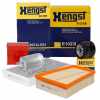 HERTH+BUSS JAKOPARTS Kraftstofffilter J1338038 HENGST FILTER Filter, Innenraumluft E2974LC01 + Luftfilter E1023L + Ölfilter H221W