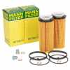 2x MANN HU720/3x &Ouml;lfilter + Schraube BMW E90-93 F10 F11 F07 F01-04 X5 E70 X6 E71 E72 N57