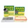 MANN-FILTER Filter, Innenraumluft CUK 26 007 + Ölfilter W 7032 + Luftfilter C 22 020 + Kraftstofffilter WK 820/22 Bild MANN-FILTER Filter, Innenraumluft CUK 26 007 + Ölfilter W 7032 + Luftfilter C 22 020 + Kraftstofffilter WK 820/22