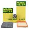 MANN-FILTER Luftfilter C 37 153 + Filter, Innenraumluft CUK 2862 + Ölfilter W 712/52 Bild MANN-FILTER Luftfilter C 37 153 + Filter, Innenraumluft CUK 2862 + Ölfilter W 712/52