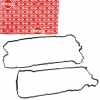 ELRING Dichtung, Zylinderkopfhaube 255.560 + Dichtung, Zylinderkopfhaube 251.450