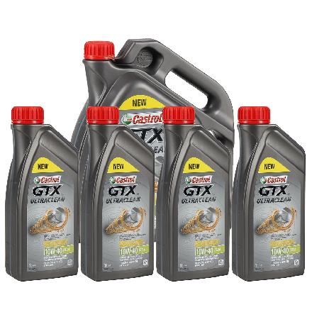 CASTROL Motoröl Öl GTX ULTRACLEAN 10W-40 10W40 A3/B4 - 9 Liter