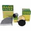 MANN Filterset VW Golf 6 Passat B6 B7 Touran 1T3 AUDI A3 8P SEAT SKODA 1.2/1.4 TSI Bild MANN Filterset VW Golf 6 Passat B6 B7 Touran 1T3 AUDI A3 8P SEAT SKODA 1.2/1.4 TSI