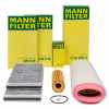 MANN-FILTER Filter, Innenraumluft CUK 3139 + Luftfilter C 15 105/1 + &Ouml;lfilter HU 722 x