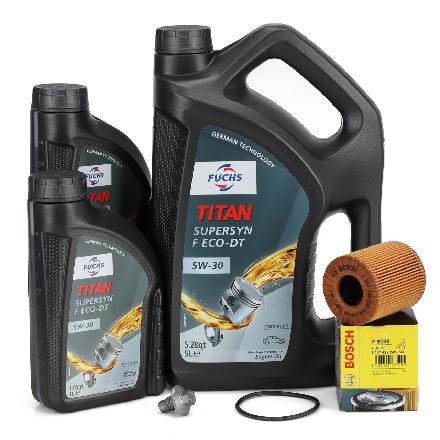 7L FUCHS TITAN SUPERSYN F ECO-DT 5W30 Motoröl + BOSCH Ölfilter PSA FIAT FORD 2.2/2.4 D Bild 7L FUCHS TITAN SUPERSYN F ECO-DT 5W30 Motoröl + BOSCH Ölfilter PSA FIAT FORD 2.2/2.4 D