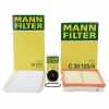 MANN-FILTER Filter, Innenraumluft CU 3337 + Ölfilter HU 712/8 x + Luftfilter C 30 125/4 Bild MANN-FILTER Filter, Innenraumluft CU 3337 + Ölfilter HU 712/8 x + Luftfilter C 30 125/4