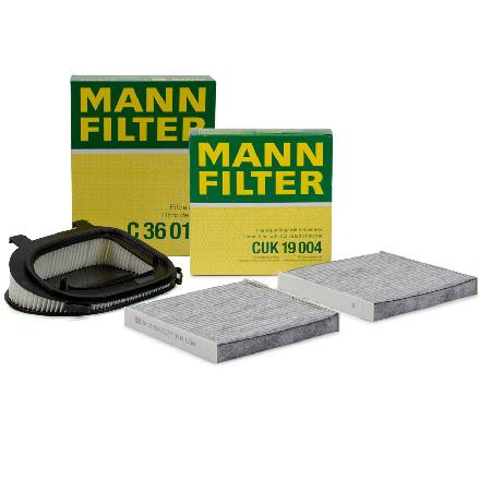 MANN Innenraum + Luftfilter BMW X3 F25 sDrive18d xDrive20d N47 xDrive30d bis 09.2011 N57