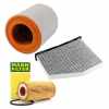 Filterpaket Filterset 3-tlg für AUDI A6 (4G C7) A7 (4G) 3.0 TDI 190-272 PS Bild Filterpaket Filterset 3-tlg für AUDI A6 (4G C7) A7 (4G) 3.0 TDI 190-272 PS