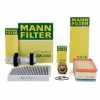 MANN-FILTER Filter, Innenraumluft CUK 2450 + Luftfilter C 32 130 + &Ouml;lfilter HU 7008 z + Kraftstofffilter WK 6003