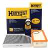 HENGST FILTER Filter, Innenraumluft E2948LC + Luftfilter E676L01 + &Ouml;lfilter E358H03 D246