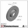 ZIMMERMANN Bremsbelagsatz, Scheibenbremse 23885.205.2 + Bremsscheibe 100.1238.52 Bild ZIMMERMANN Bremsbelagsatz, Scheibenbremse 23885.205.2 + Bremsscheibe 100.1238.52