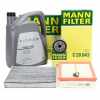 MANN Filterset + 5L ORIGINAL 0W30 Motoröl VW Golf 7 8 A3 8V 8Y Q2 Leon KL 1.0/1.5 TSI Bild MANN Filterset + 5L ORIGINAL 0W30 Motoröl VW Golf 7 8 A3 8V 8Y Q2 Leon KL 1.0/1.5 TSI