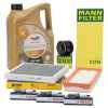 Filterset + 3x BOSCH Zündkerze + 5L TOTAL Motoröl SMART ForTwo (451) 1.0 / Turbo / Brabus Bild Filterset + 3x BOSCH Zündkerze + 5L TOTAL Motoröl SMART ForTwo (451) 1.0 / Turbo / Brabus