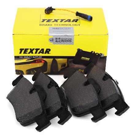 TEXTAR 2392302 Bremsbeläge + Warnsensor MERCEDES GL-Klasse X164 bis Fgst. A409082 hinten