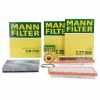 MANN-FILTER Luftfilter C 25 004 + Filter, Innenraumluft CUK 2545 + Ölfilter HU 821 x + Luftfilter C 27 006 Bild MANN-FILTER Luftfilter C 25 004 + Filter, Innenraumluft CUK 2545 + Ölfilter HU 821 x + Luftfilter C 27 006