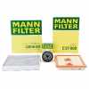 MANN-FILTER Filter, Innenraumluft CUK 26 009 + Luftfilter C 27 009 + Ölfilter W 712/95 Bild MANN-FILTER Filter, Innenraumluft CUK 26 009 + Luftfilter C 27 009 + Ölfilter W 712/95