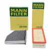 MANN Filterset Innenraum + Luftfilter VW Golf 5 6 Passat B6 B7 Tiguan AUDI A3 8P Q3 8U Bild MANN Filterset Innenraum + Luftfilter VW Golf 5 6 Passat B6 B7 Tiguan AUDI A3 8P Q3 8U