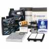 HIRSCHER Filterset 4-tlg + 7L WOLF 5W30 C4 Motor&ouml;l NISSAN Qashqai 2 J11 1.6 dCi ab 05.2014