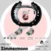 ZIMMERMANN Bremsbackensatz 20990.130.1 + Bremstrommel 470.1856.00 Bild ZIMMERMANN Bremsbackensatz 20990.130.1 + Bremstrommel 470.1856.00